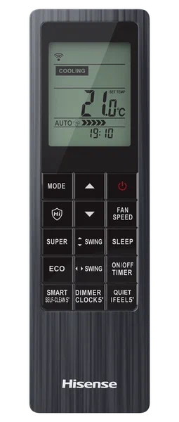 Hisense AS-13HW4SVDTG5В серии BLACK CRYSTAL Classic A пульт